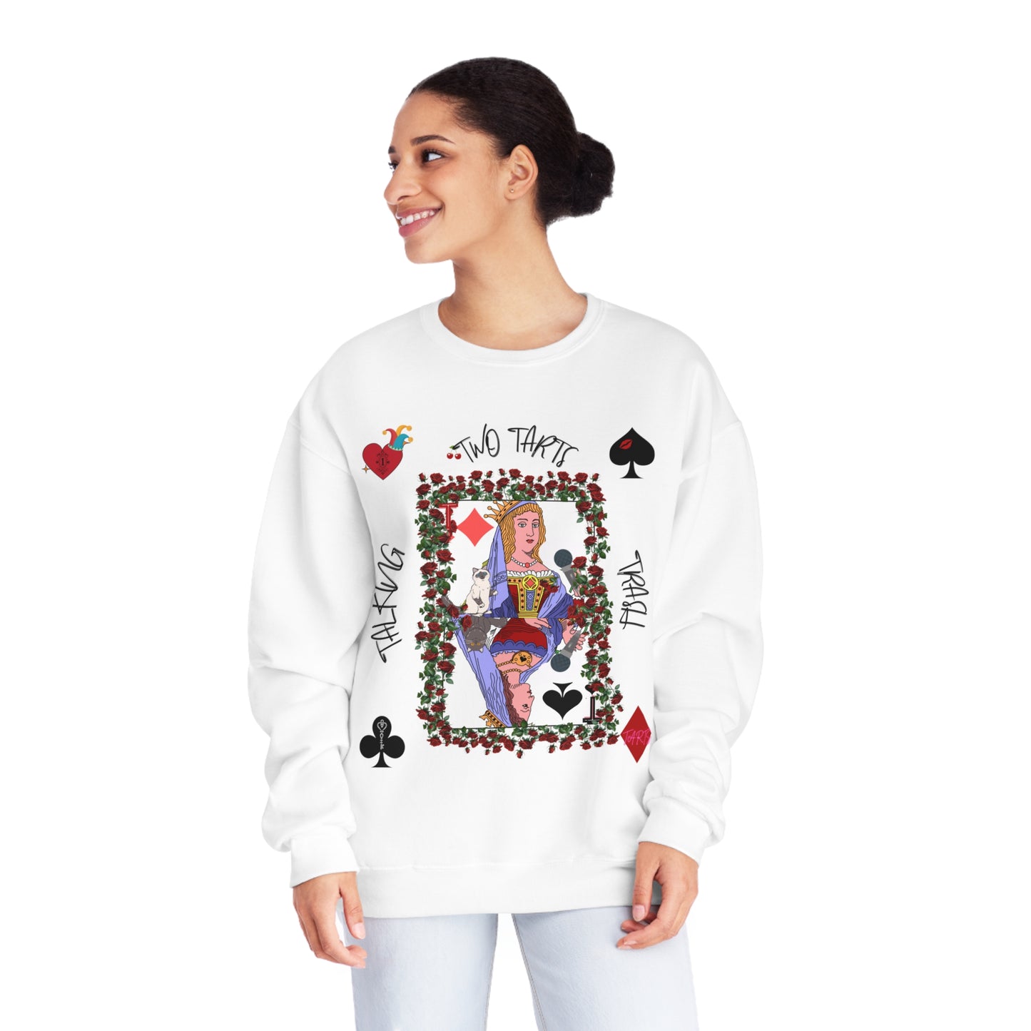 Two Tarts Queen Crewneck Sweatshirt