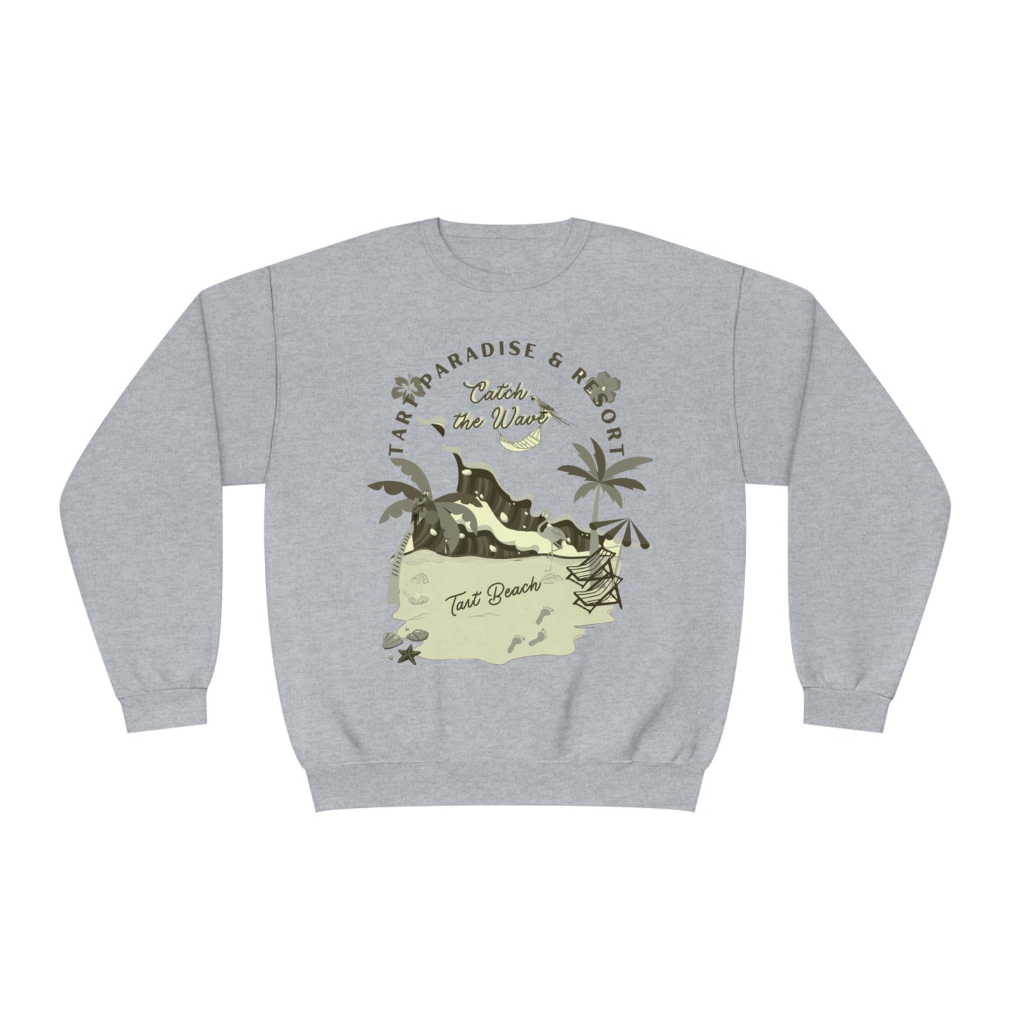 Two Tarts Beach Unisex Crewneck Sweatshirt