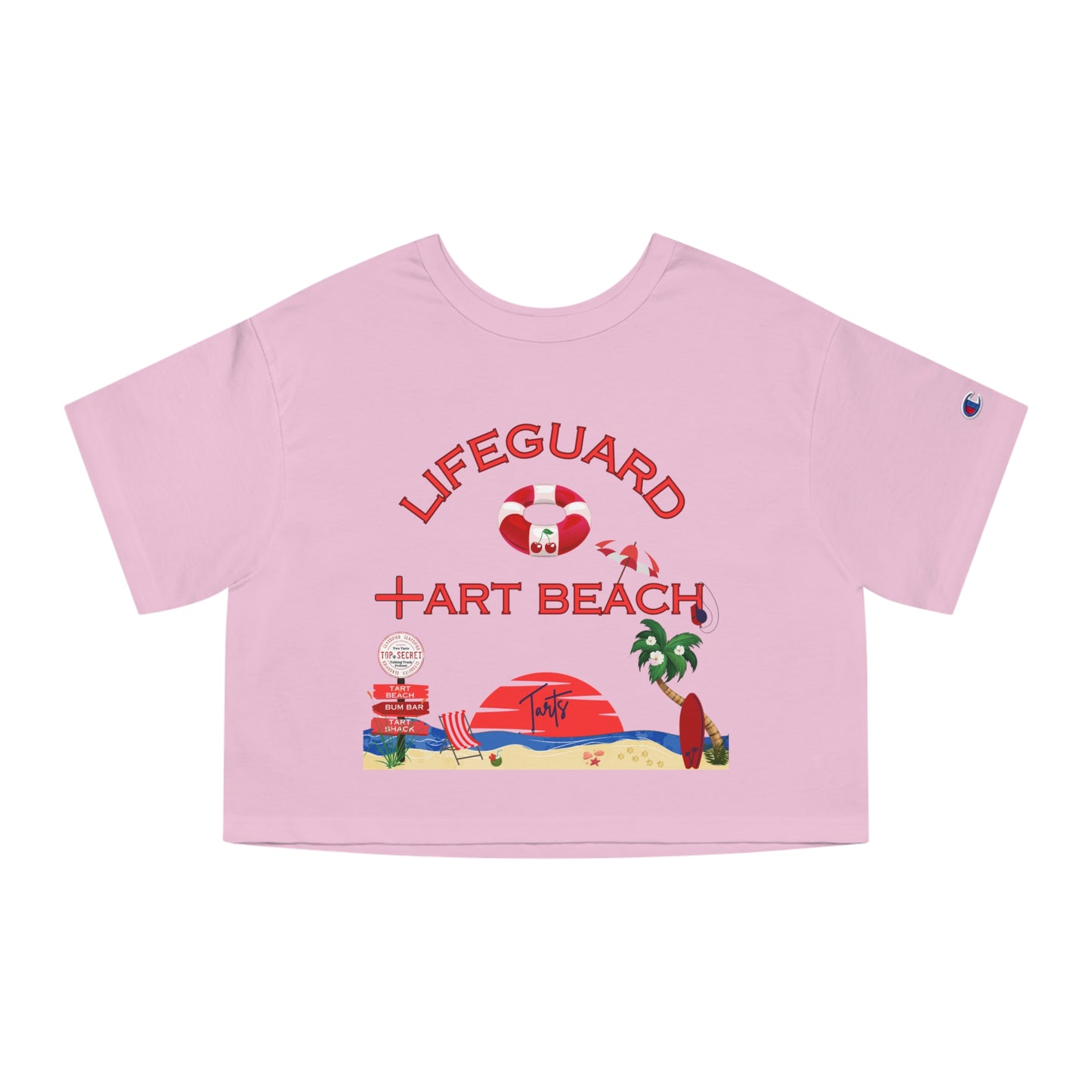 Two Tarts Lifeguard Cropped T-Shirt