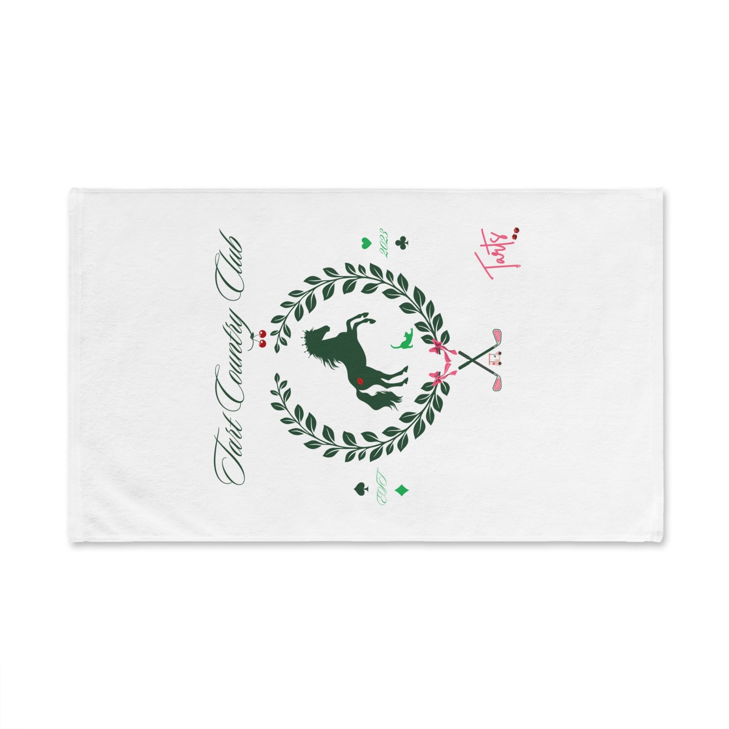 Two Tarts Country Club Hand Towel