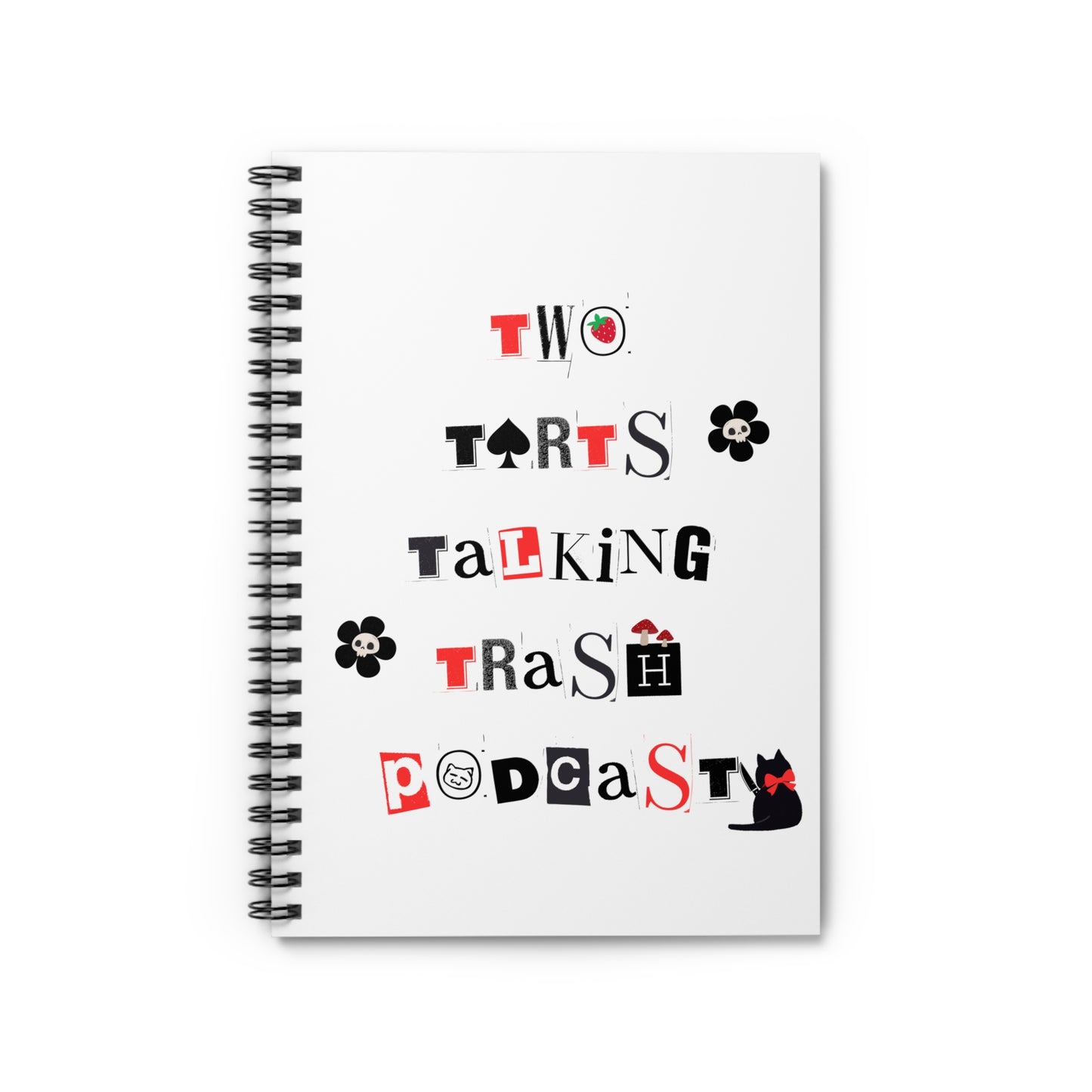 Serial Kitty Spiral Notebook - Ruled Line