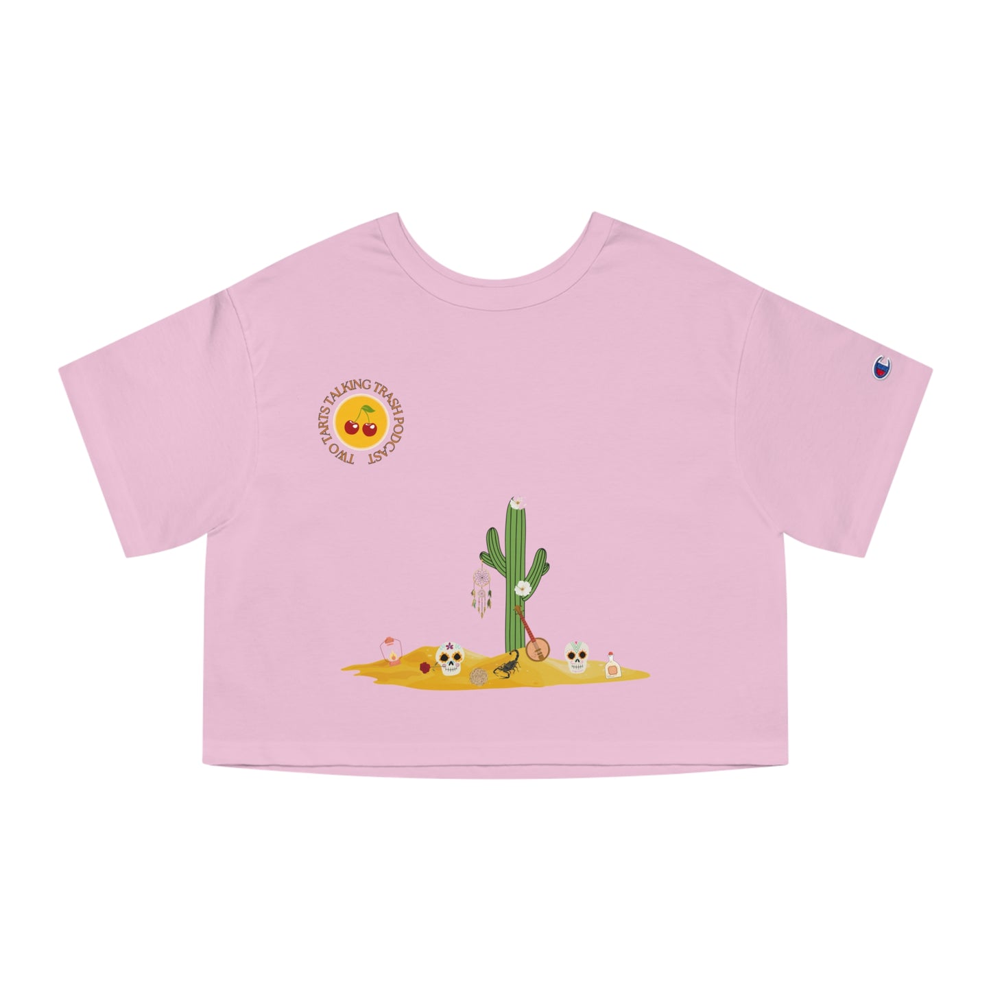 Two Tarts Desert Cropped T-Shirt