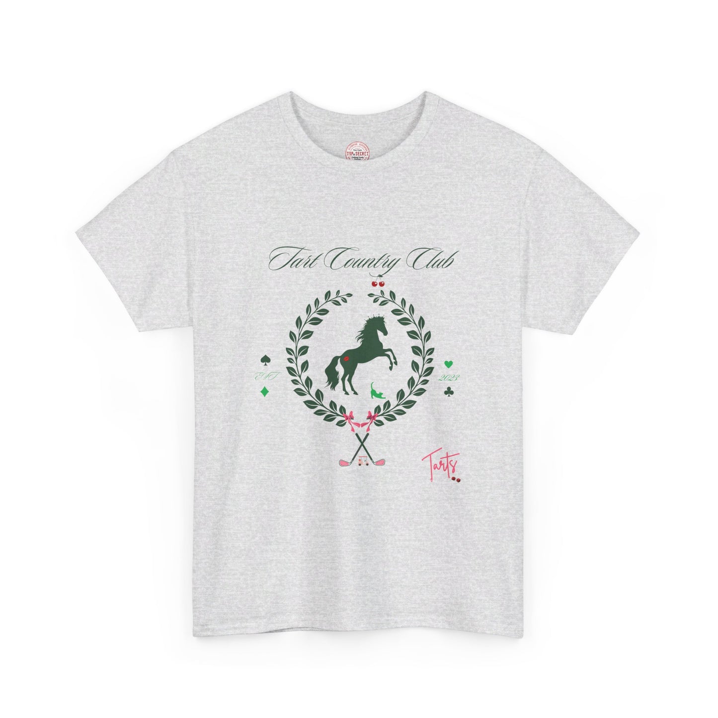 Two Tarts Country Club Unisex Heavy Cotton Tee
