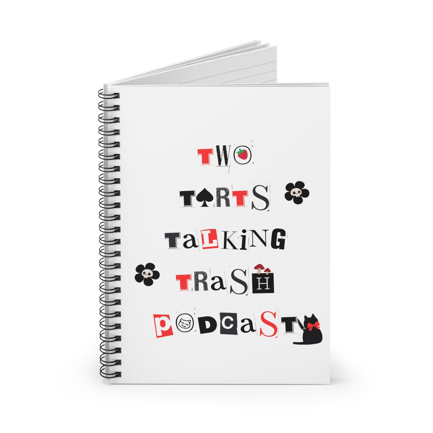 Serial Kitty Spiral Notebook - Ruled Line