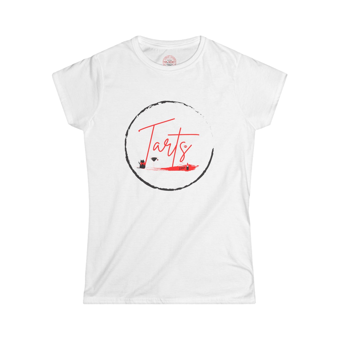 Lipstick Kitty Women's Softstyle Tee