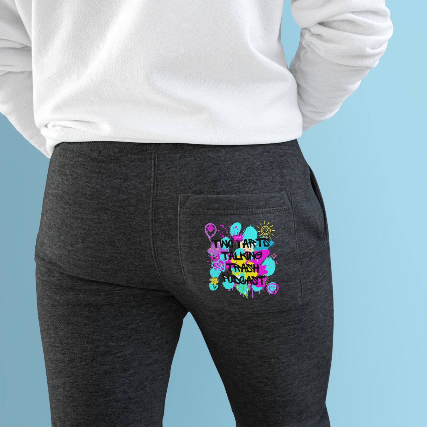 Two Tarts Talking Trash Podcast Graffiti Unisex Joggers
