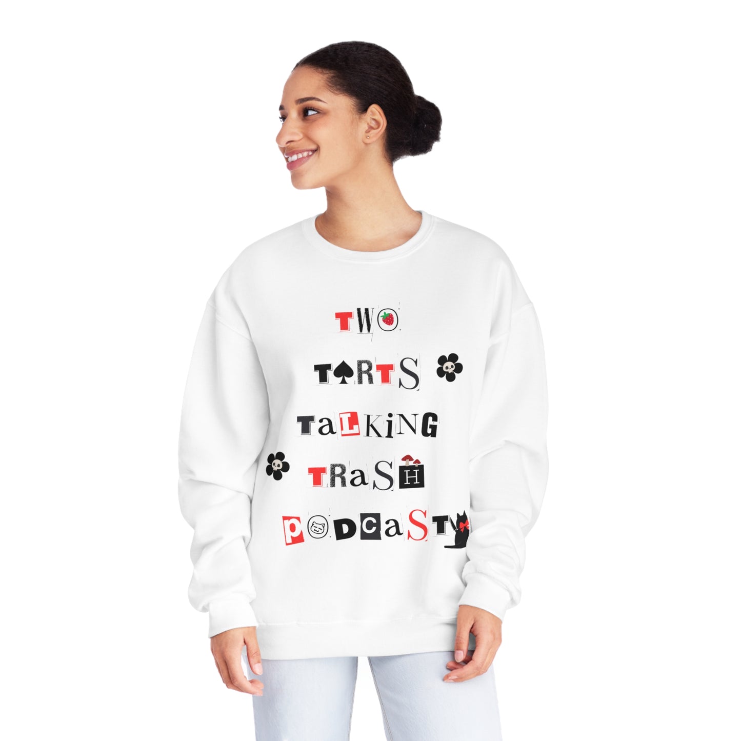 Serial Kitty Unisex Crewneck Sweatshirt