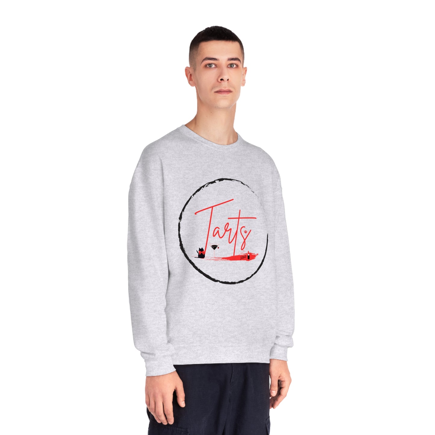 Lipstick Kitty Unisex Crewneck Sweatshirt