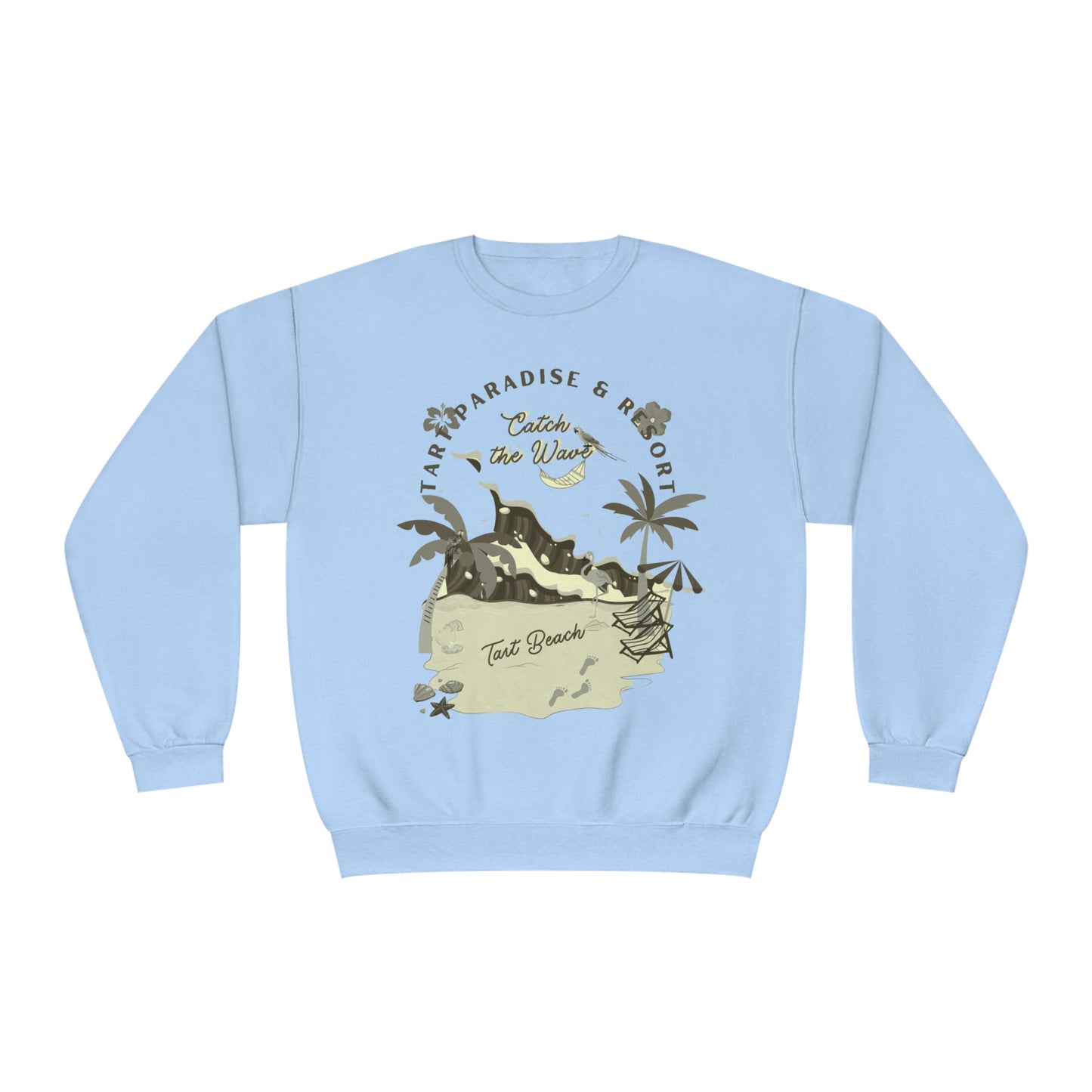 Two Tarts Beach Unisex Crewneck Sweatshirt