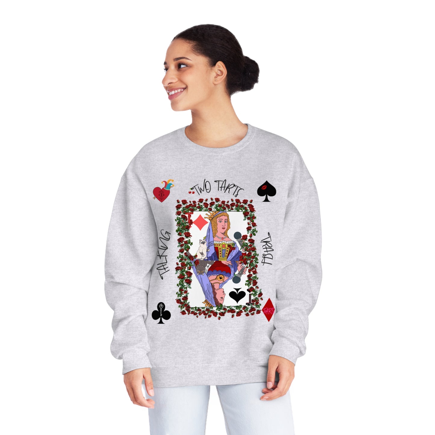 Two Tarts Queen Crewneck Sweatshirt