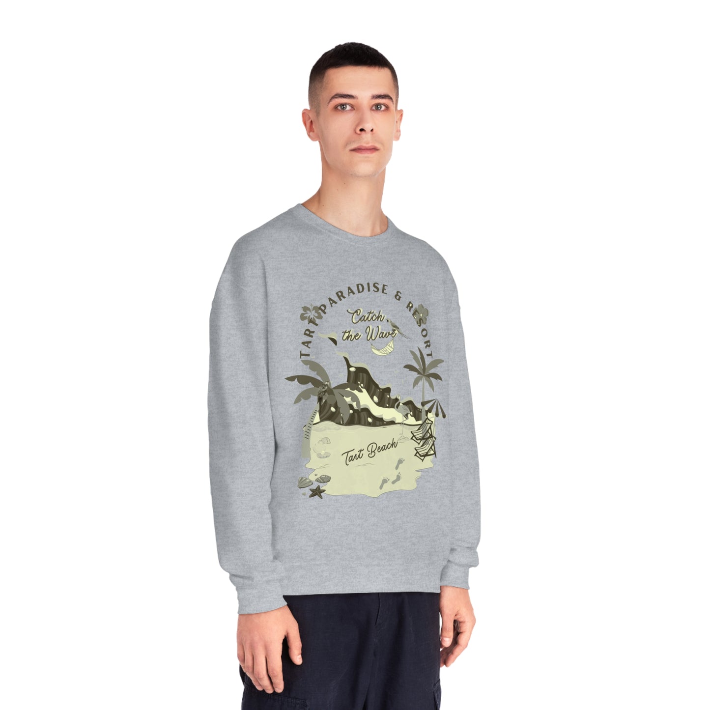 Two Tarts Beach Unisex Crewneck Sweatshirt