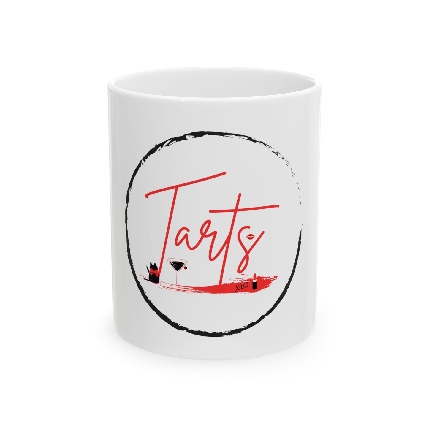 Lipstick Kitty Ceramic Mug