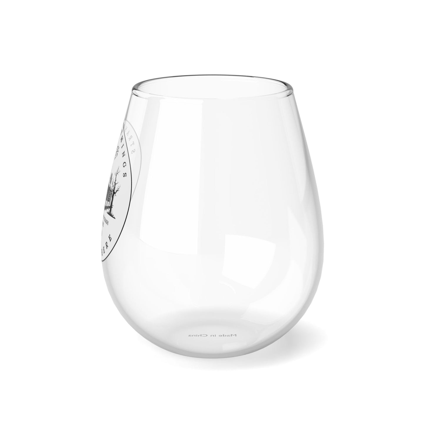 Two Tarts Strange Things Stemless Wine Glass, 11.75oz