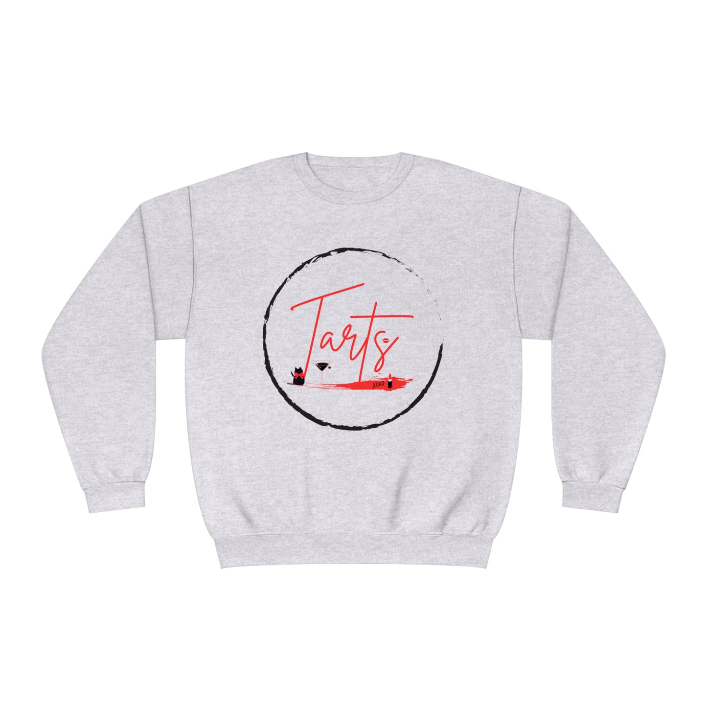 Lipstick Kitty Unisex Crewneck Sweatshirt