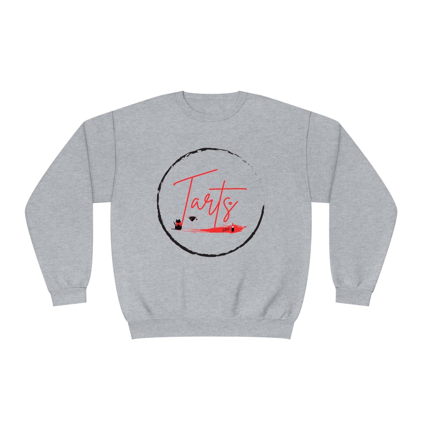 Lipstick Kitty Unisex Crewneck Sweatshirt