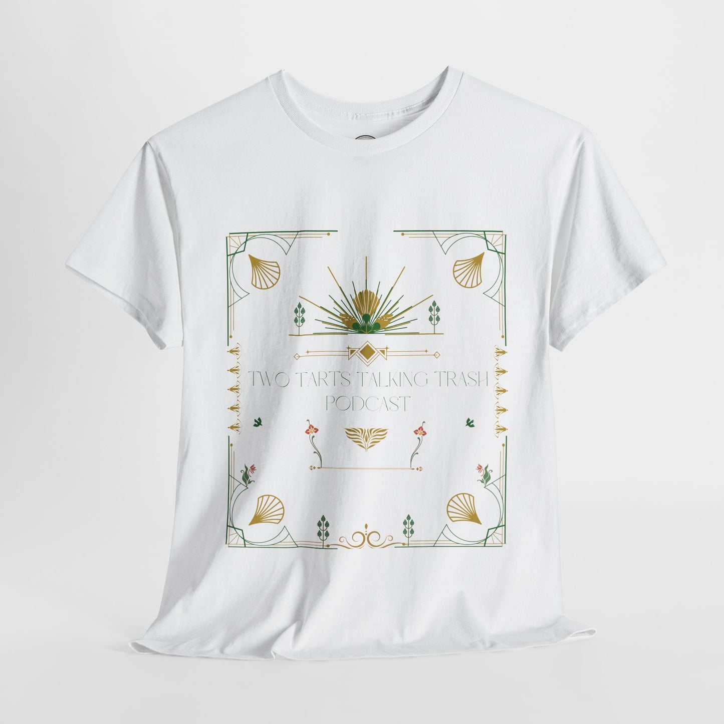 Art Deco Fleece Heavy Cotton Tee