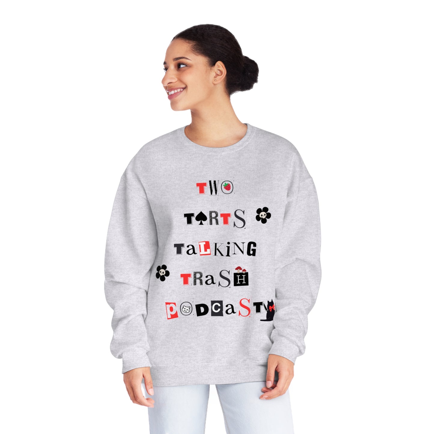 Serial Kitty Unisex Crewneck Sweatshirt