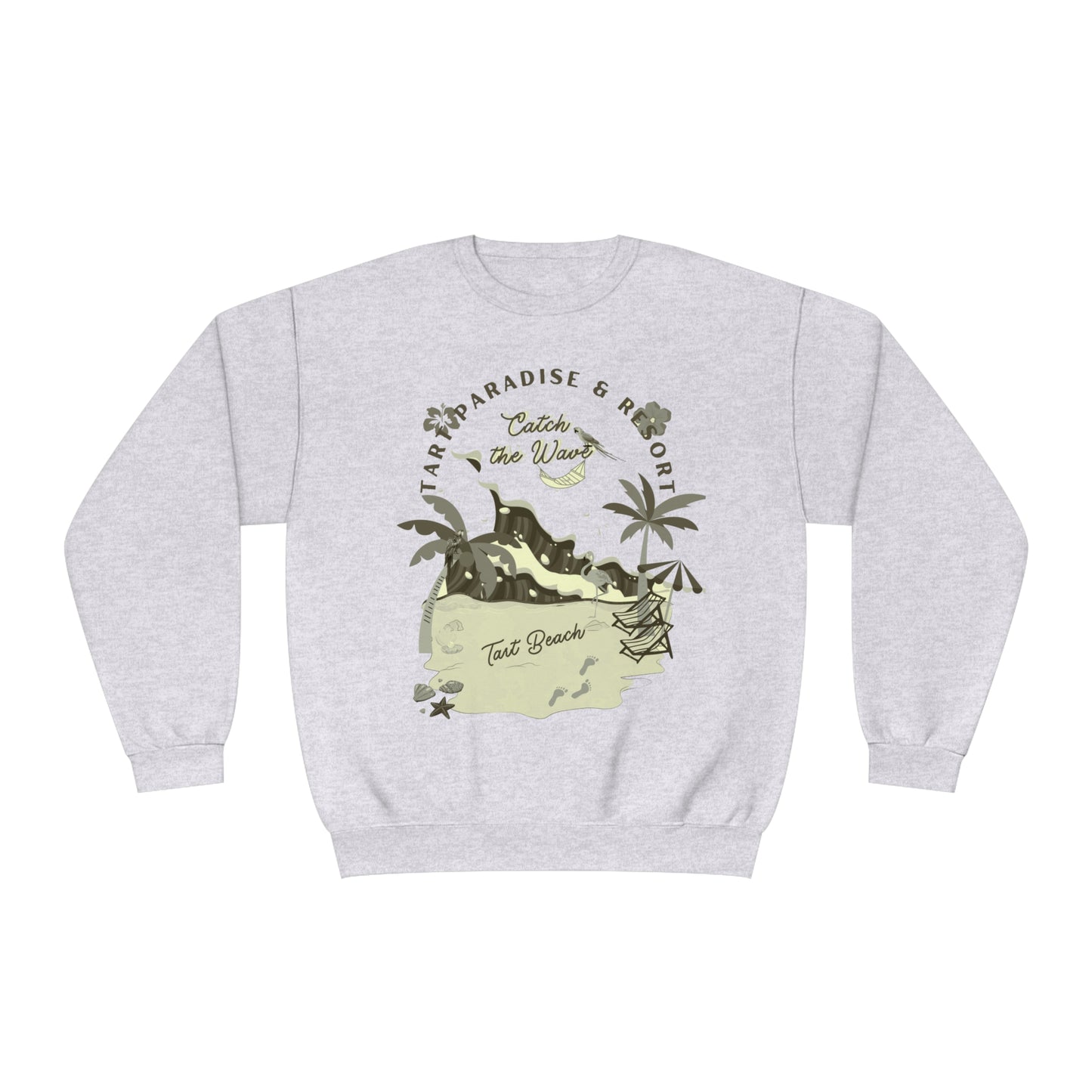 Two Tarts Beach Unisex Crewneck Sweatshirt