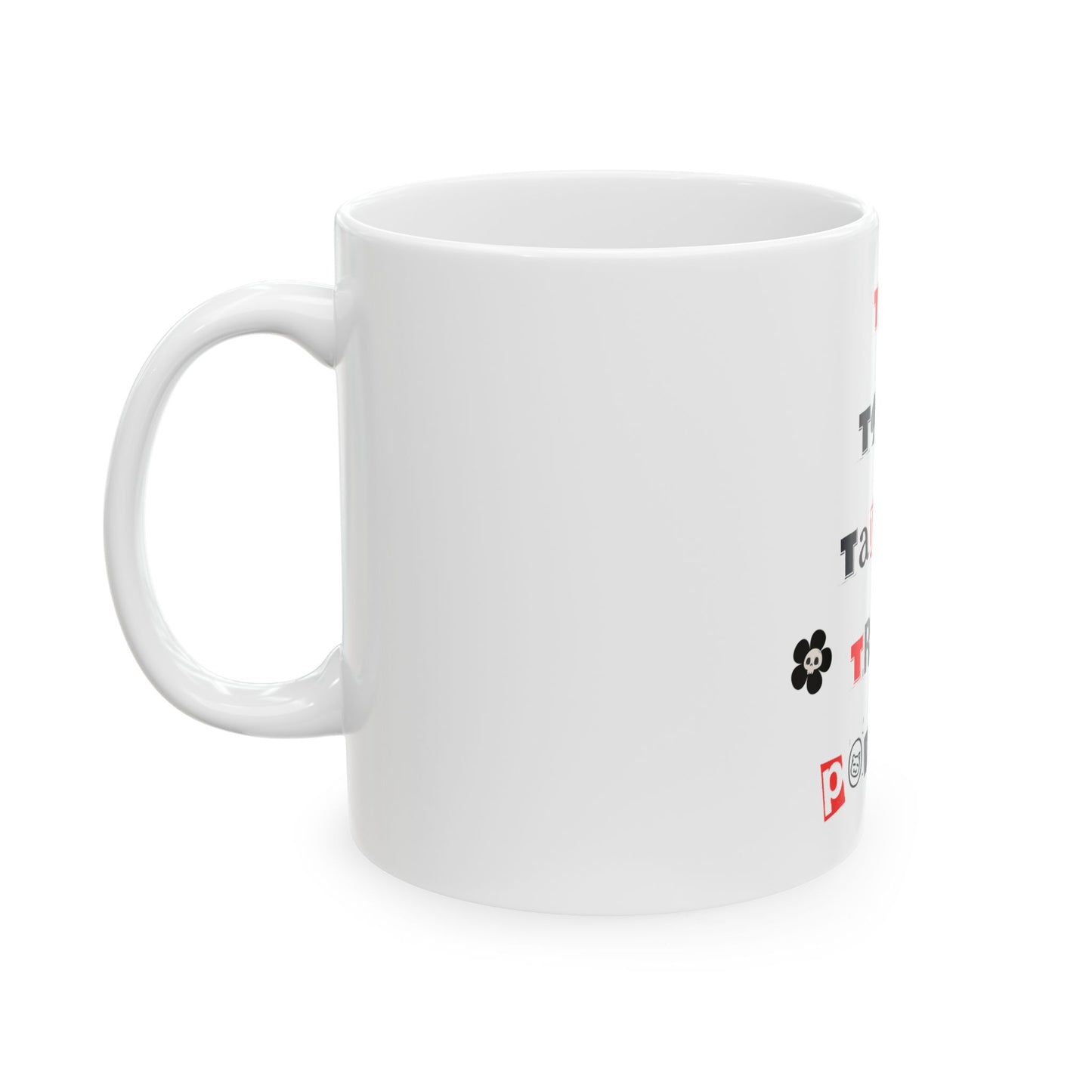 Serial Kitty Ceramic Mug,