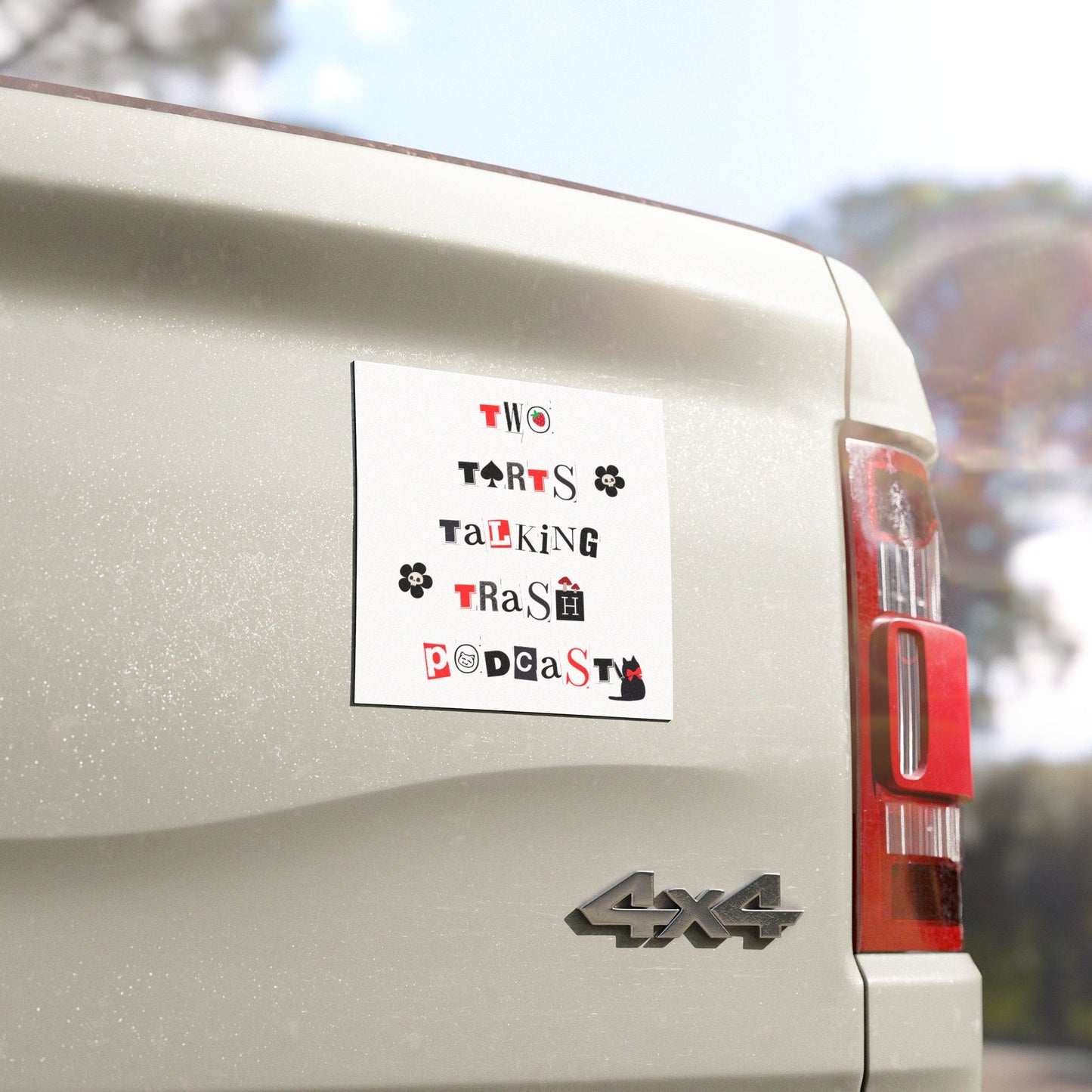 Serial Kitty Car Magnets