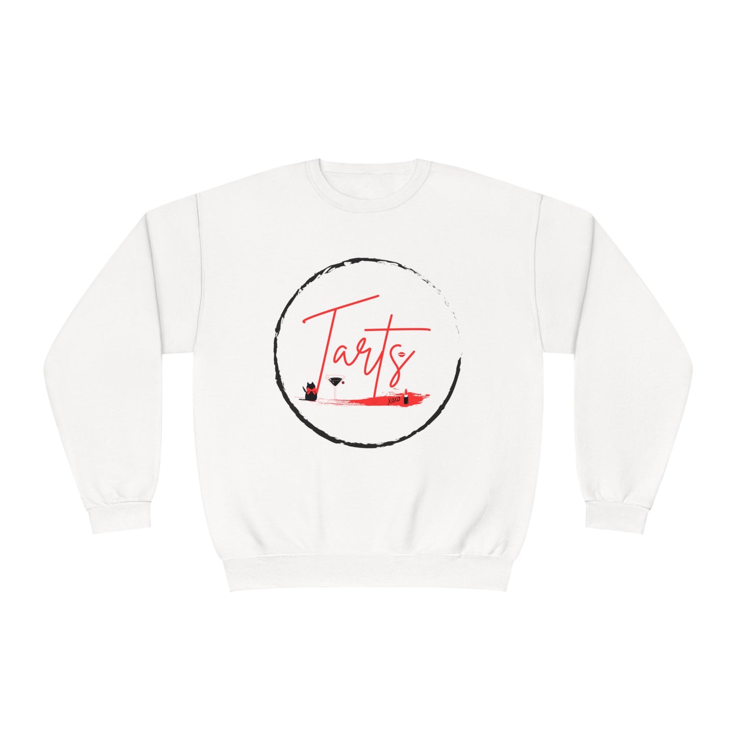 Lipstick Kitty Unisex Crewneck Sweatshirt