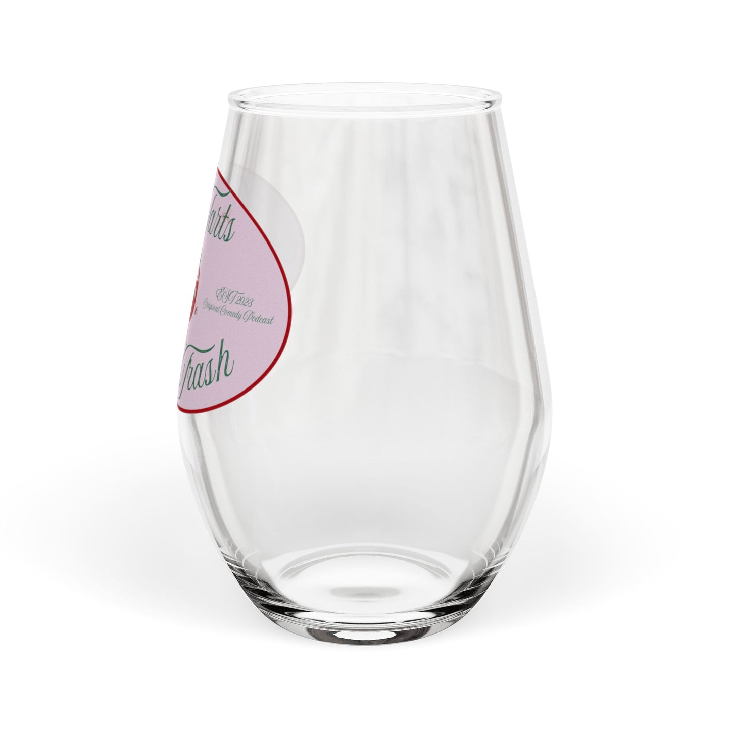 Tarts Cherry Stemless Wine Glass, 11.75oz
