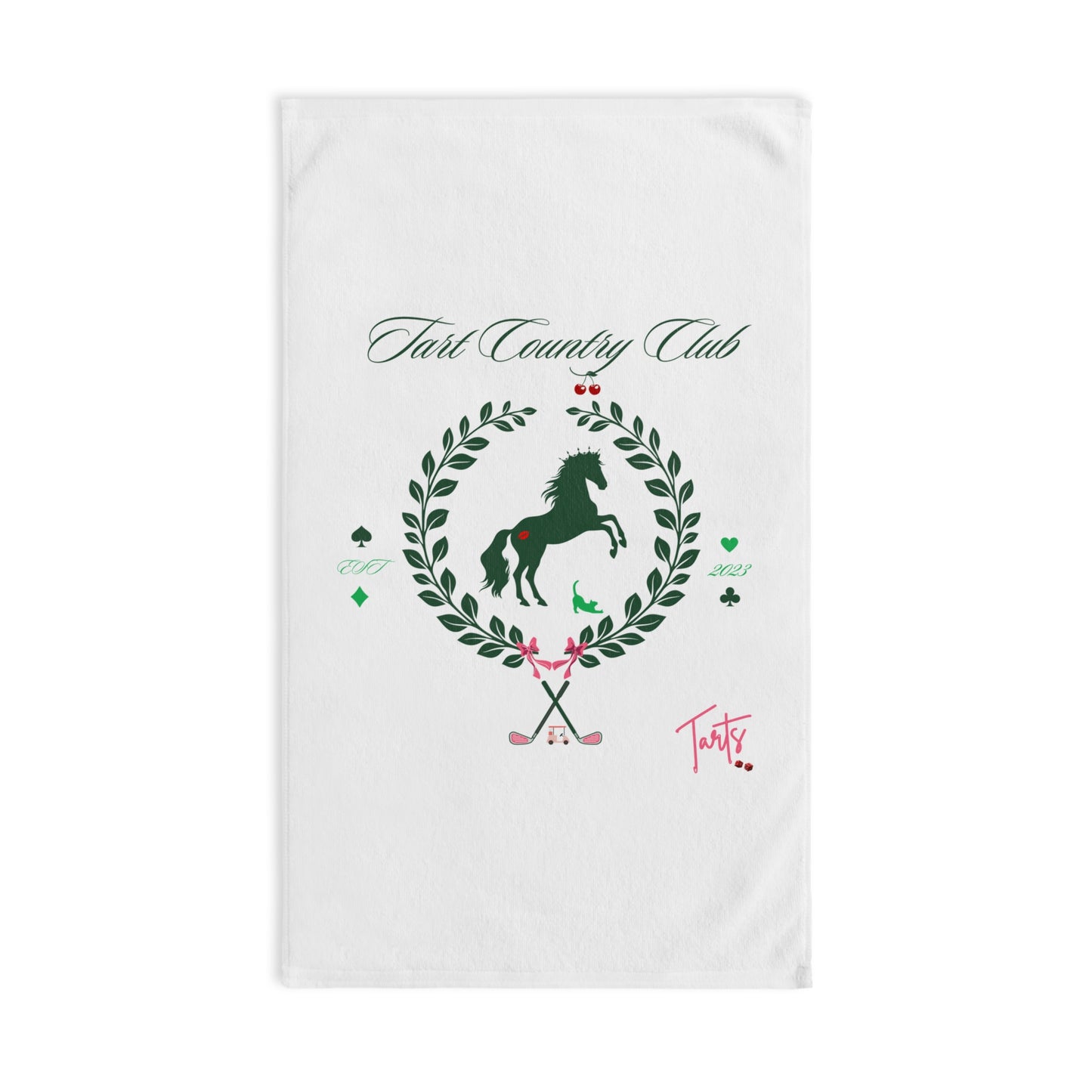Two Tarts Country Club Hand Towel
