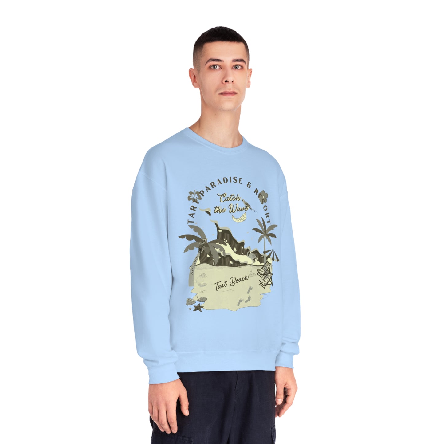 Two Tarts Beach Unisex Crewneck Sweatshirt