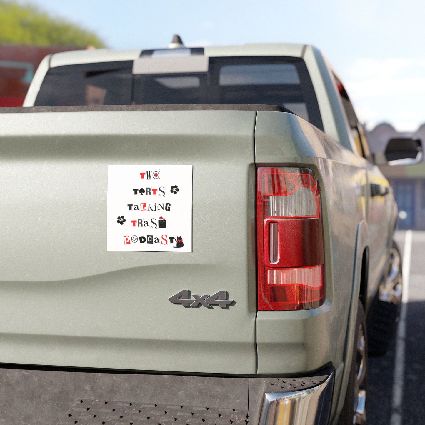 Serial Kitty Car Magnets