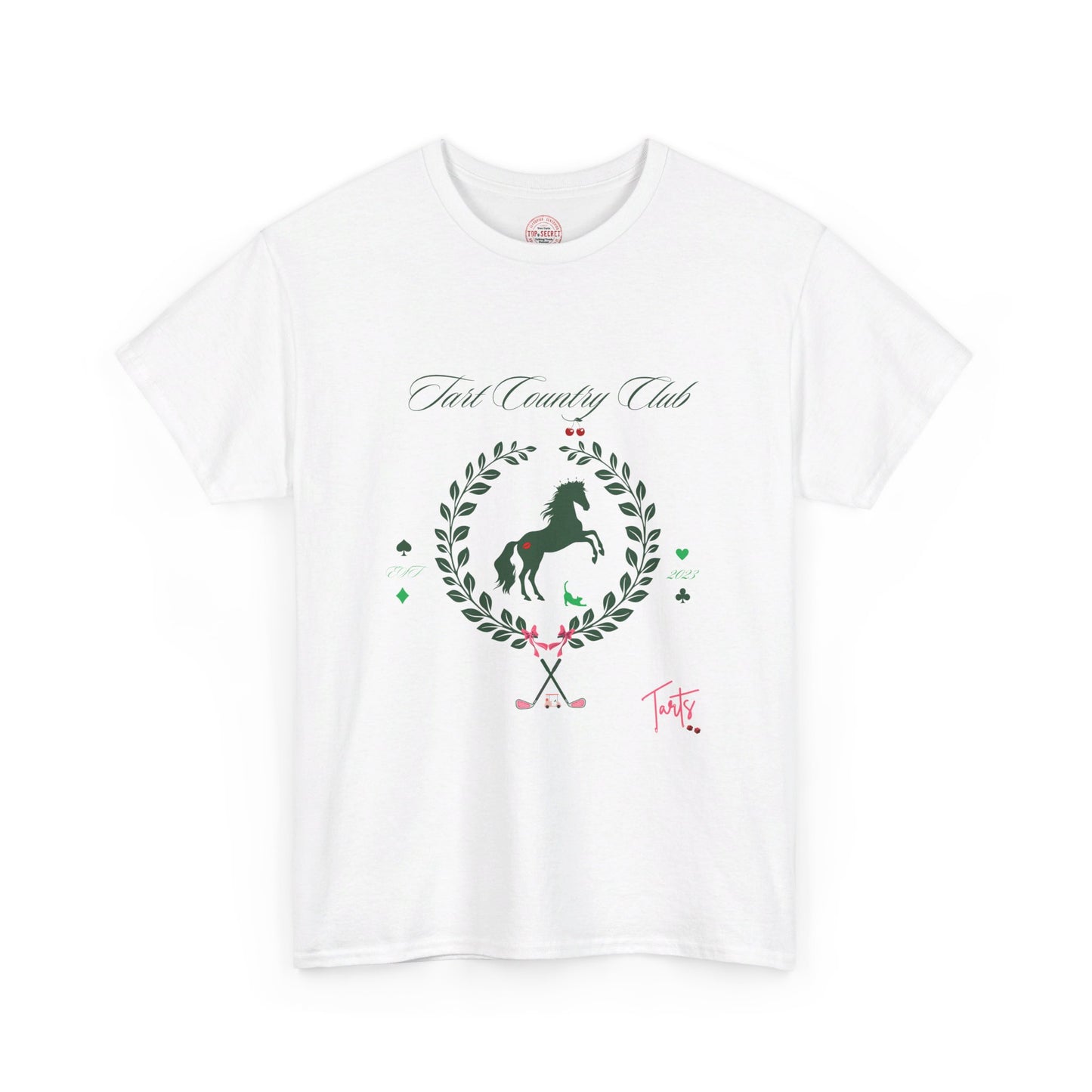 Two Tarts Country Club Unisex Heavy Cotton Tee