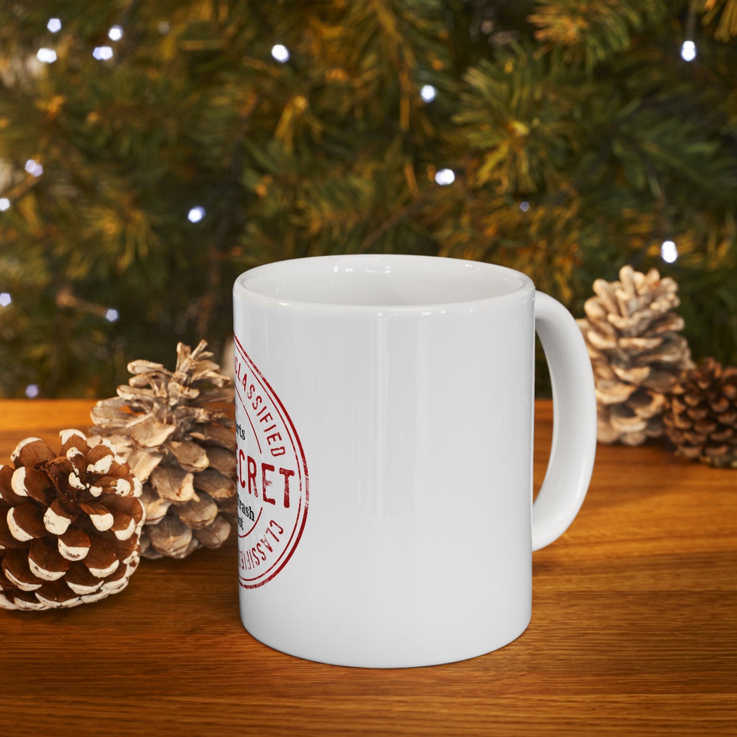 Two Tarts Top Secret Ceramic Mug 11oz