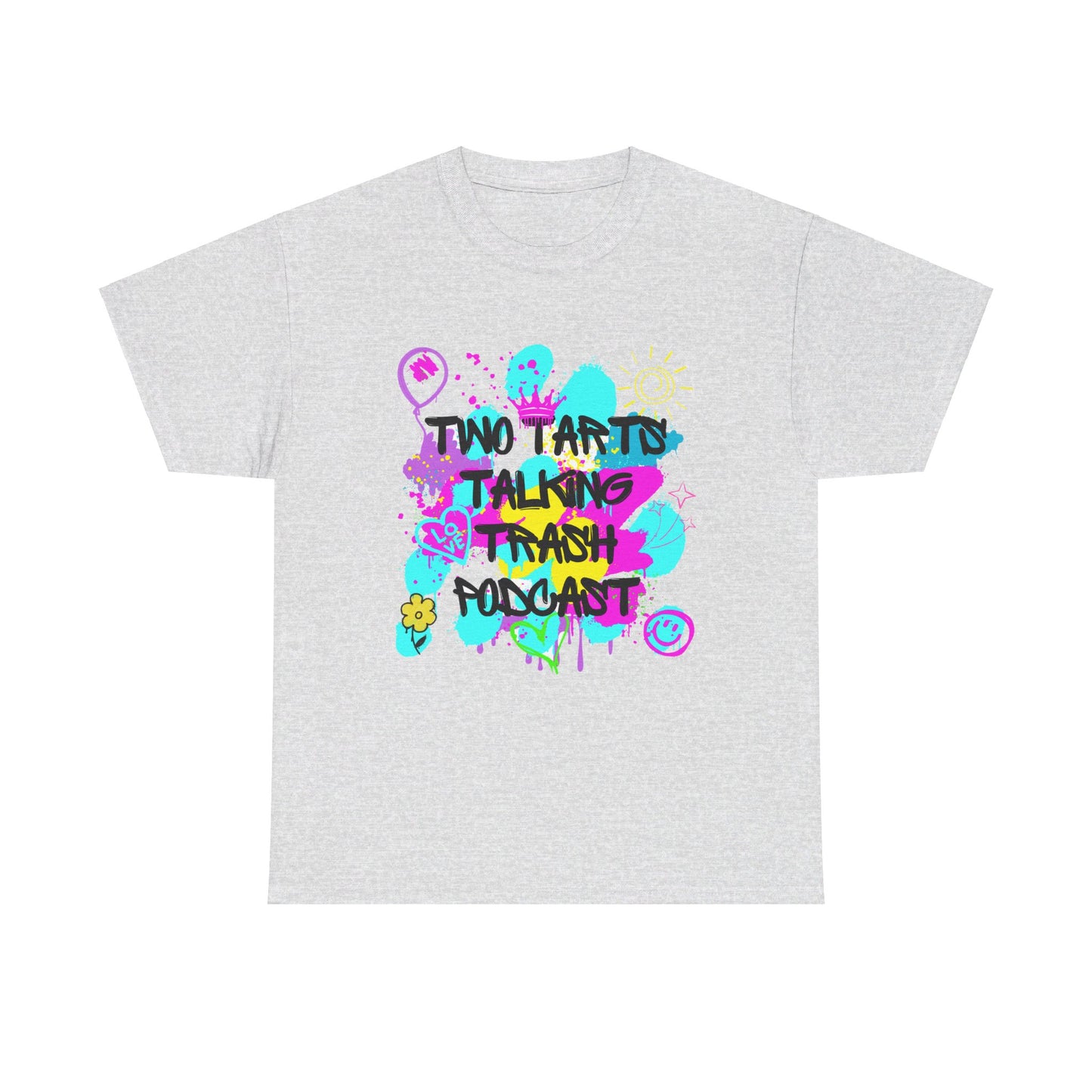 Two Tarts Graffiti Unisex Heavy Cotton Tee