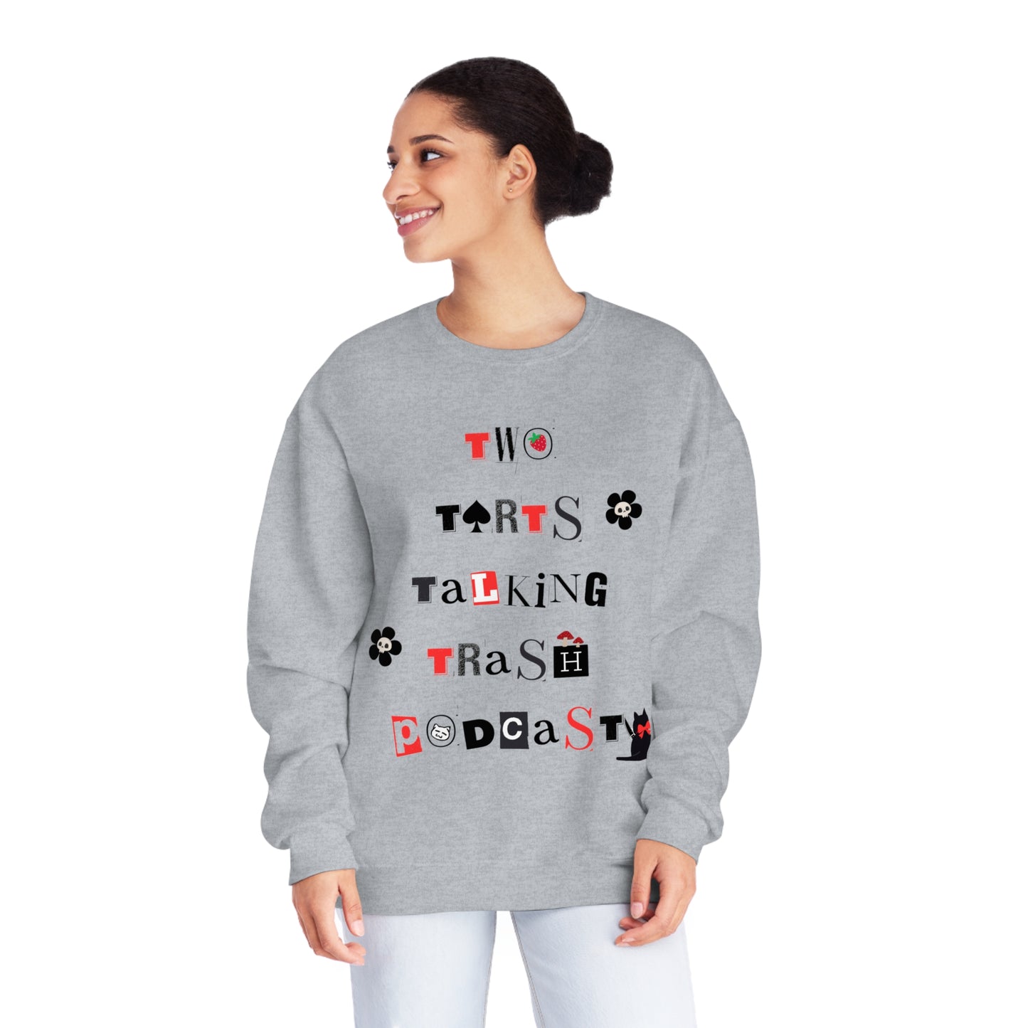 Serial Kitty Unisex Crewneck Sweatshirt