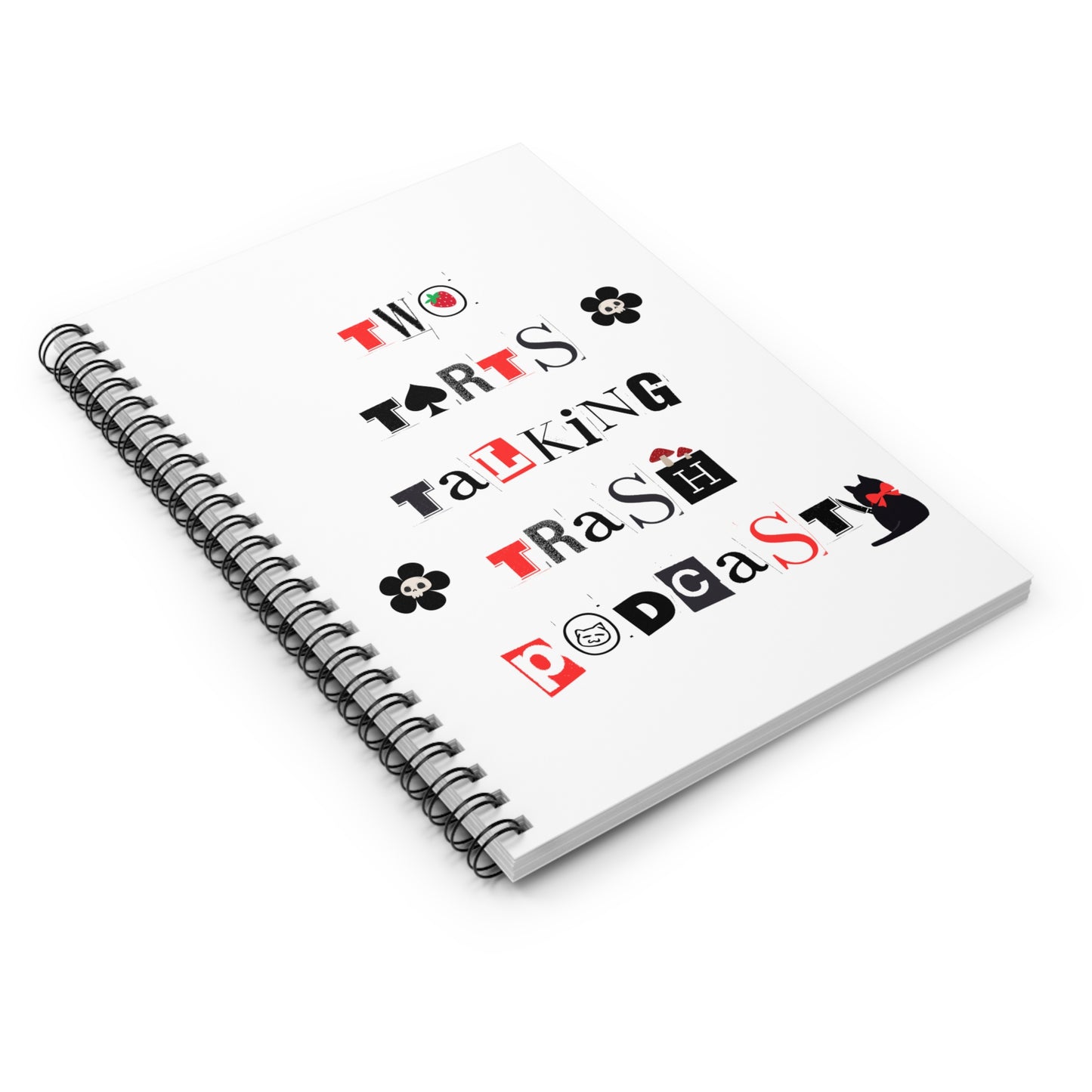 Serial Kitty Spiral Notebook - Ruled Line