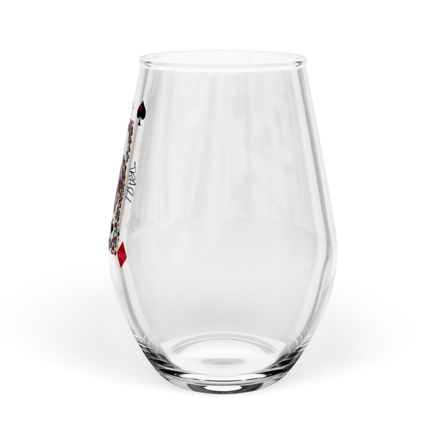 Two Tarts Queen Stemless Wine Glass, 11.75oz