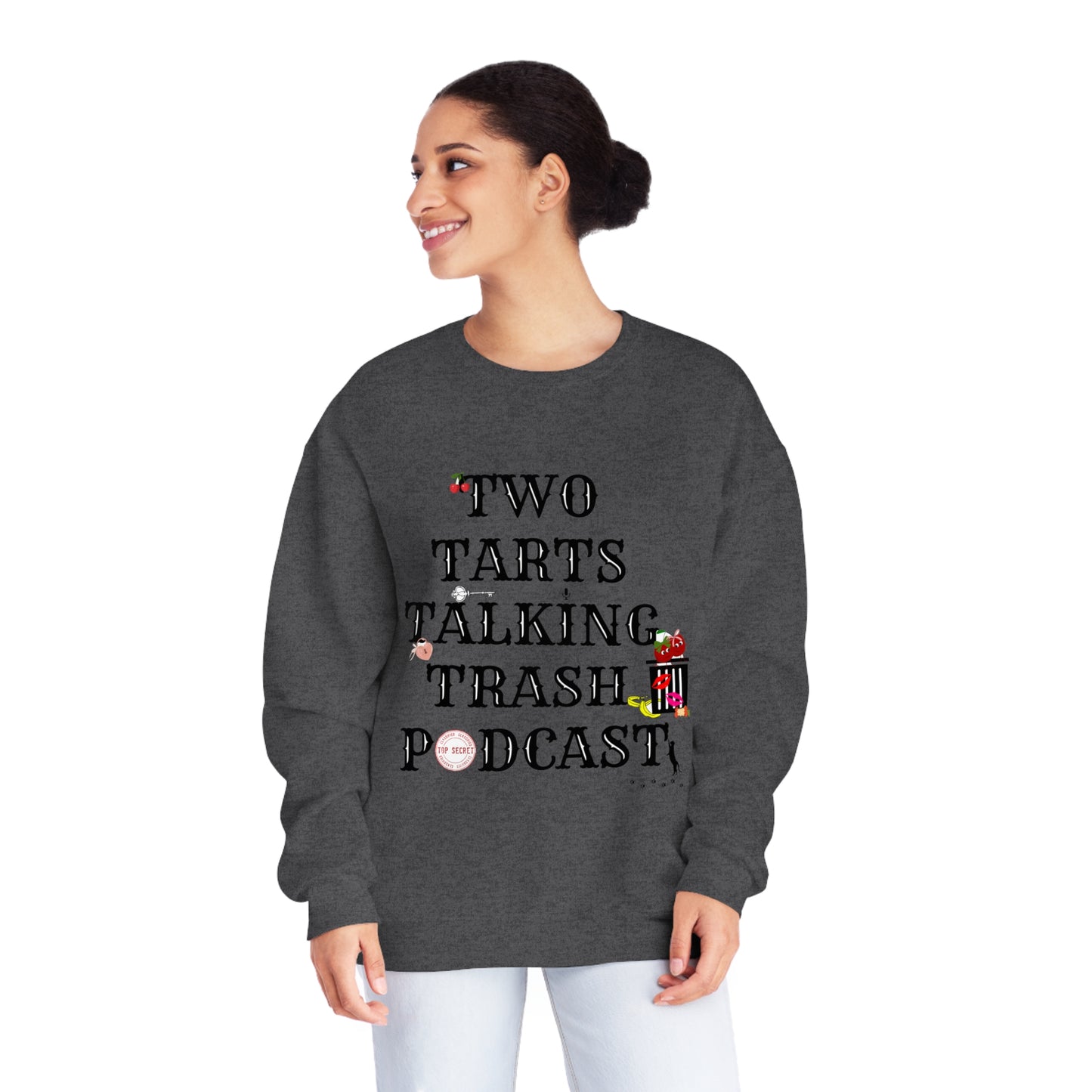 Two Tarts Cherries Unisex Crewneck Sweatshirt