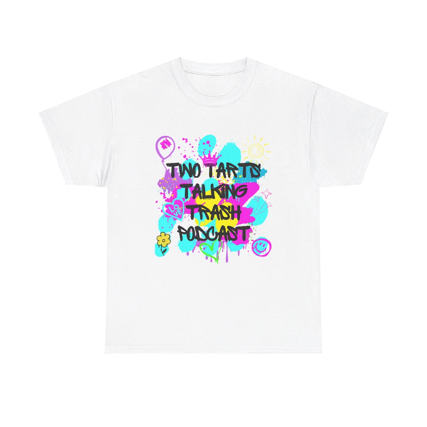 Two Tarts Graffiti Unisex Heavy Cotton Tee