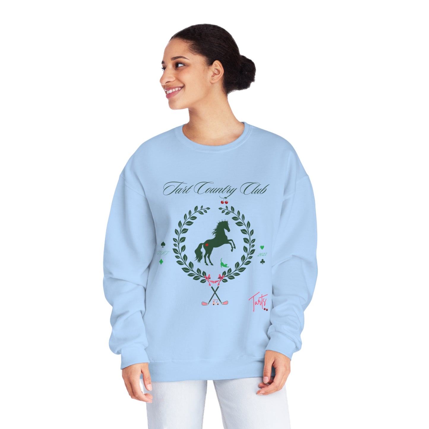 Two Tarts Country Club Crewneck Sweatshirt