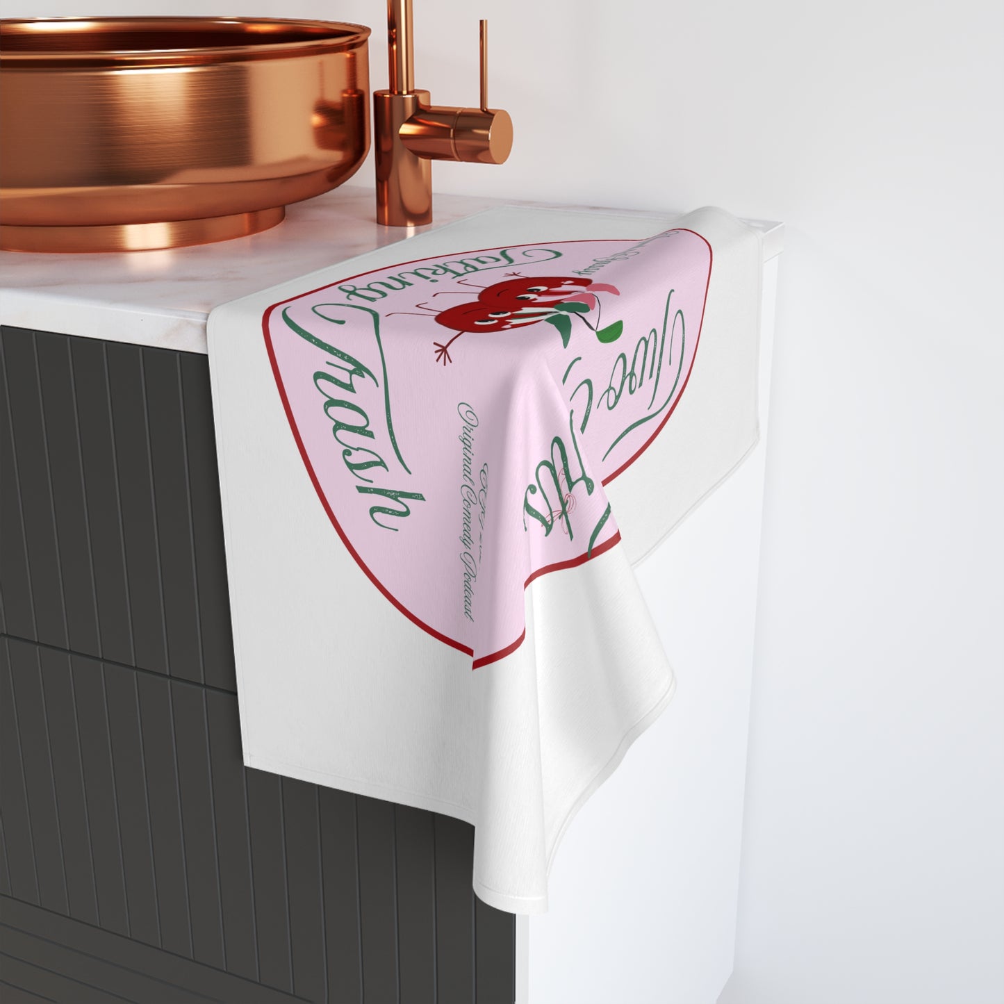Tarts Cherries Hand Towel