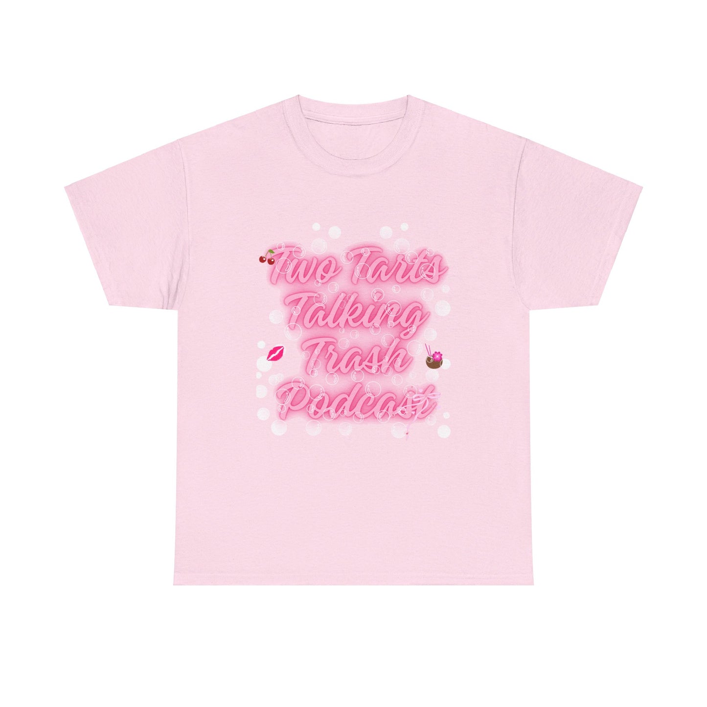 Two Tarts Pink Bubble Unisex Heavy Cotton Tee