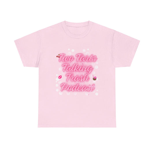 Two Tarts Pink Bubble Unisex Heavy Cotton Tee