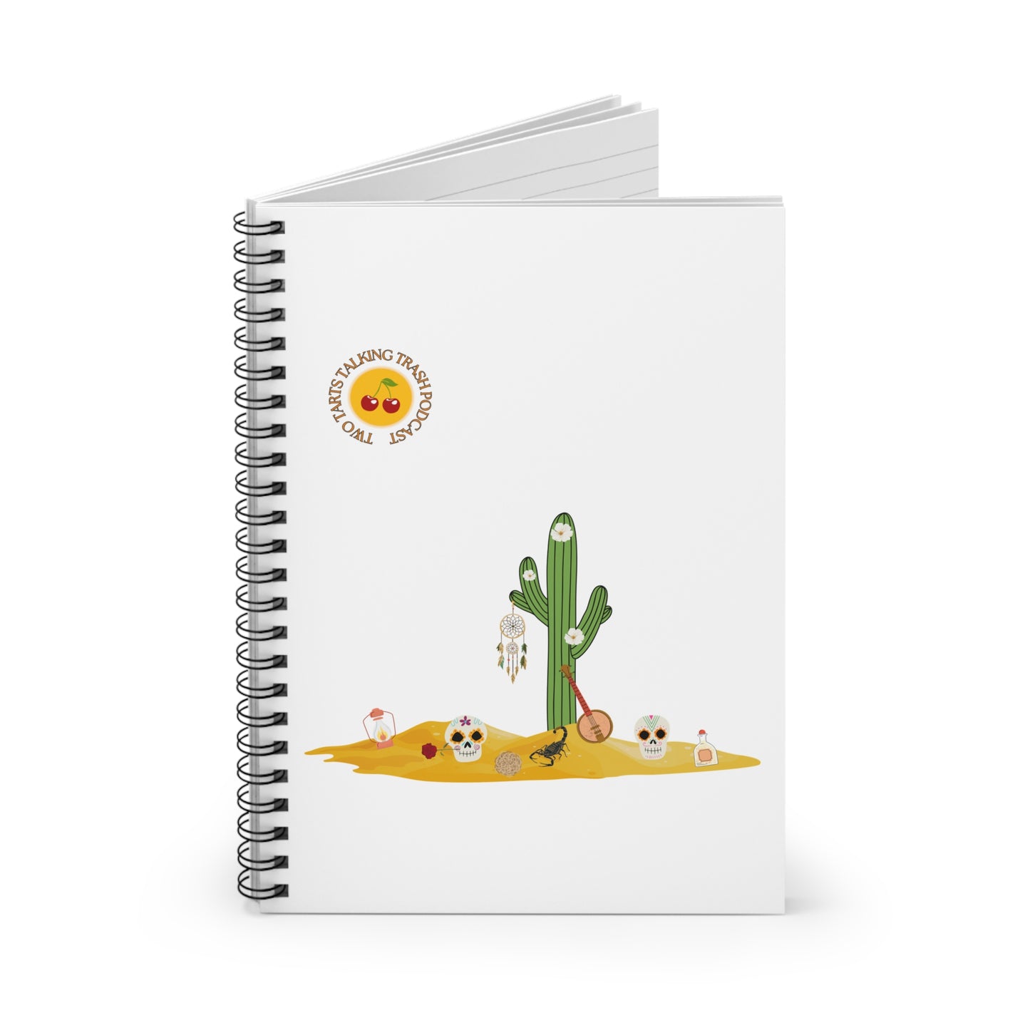 Tarts Desert Spiral Notebook - Ruled Line