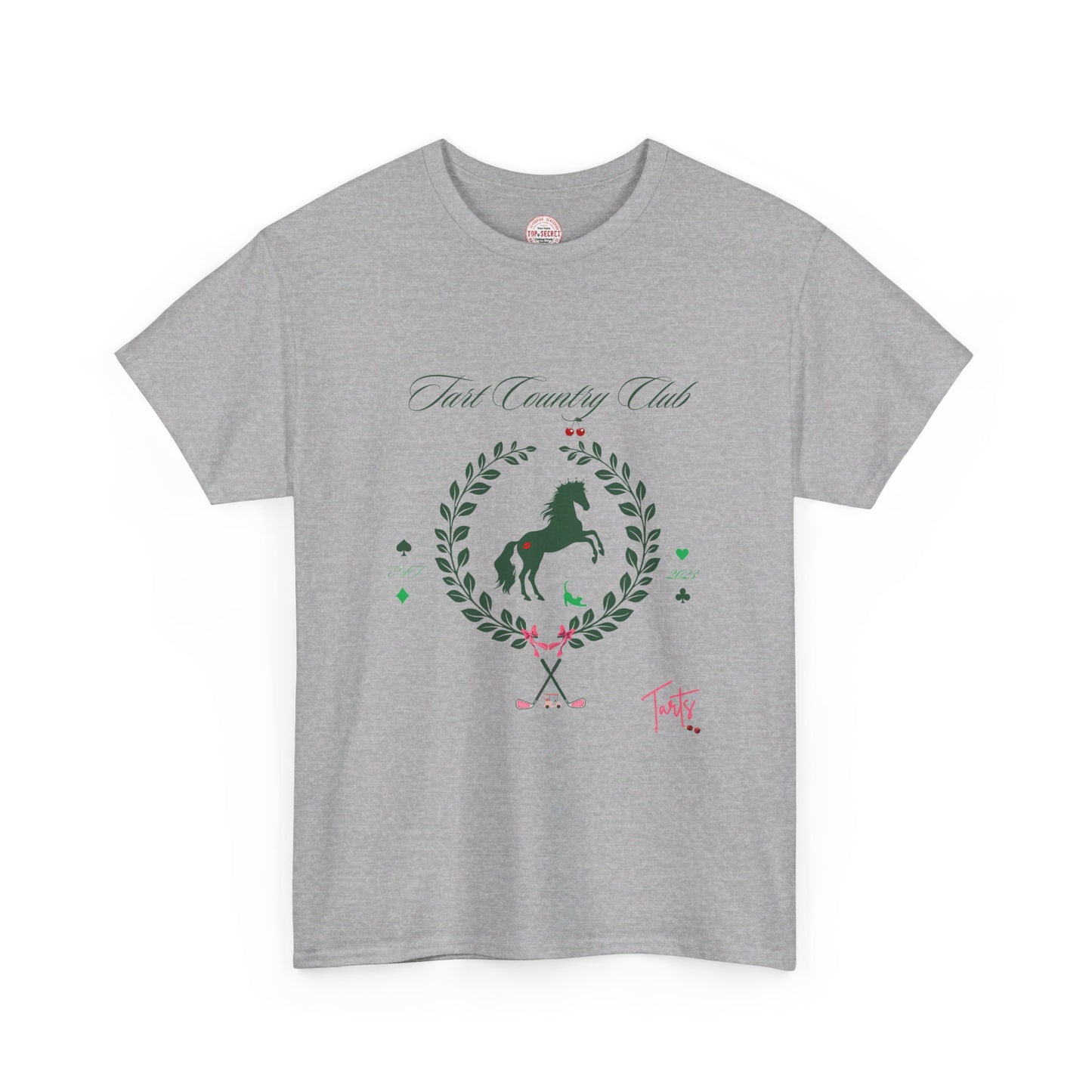 Two Tarts Country Club Unisex Heavy Cotton Tee