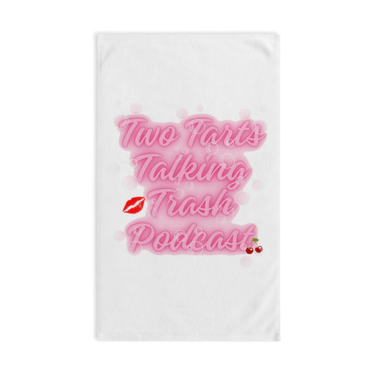 Two Tarts Pink Bubble Hand Towel