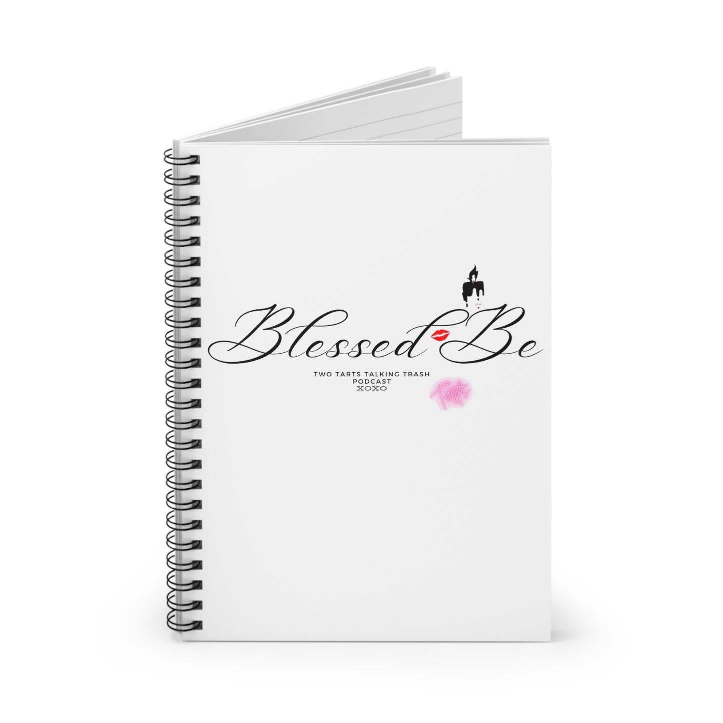 Two Tarts Blessed Be Spiral Notebook - Ruled Line