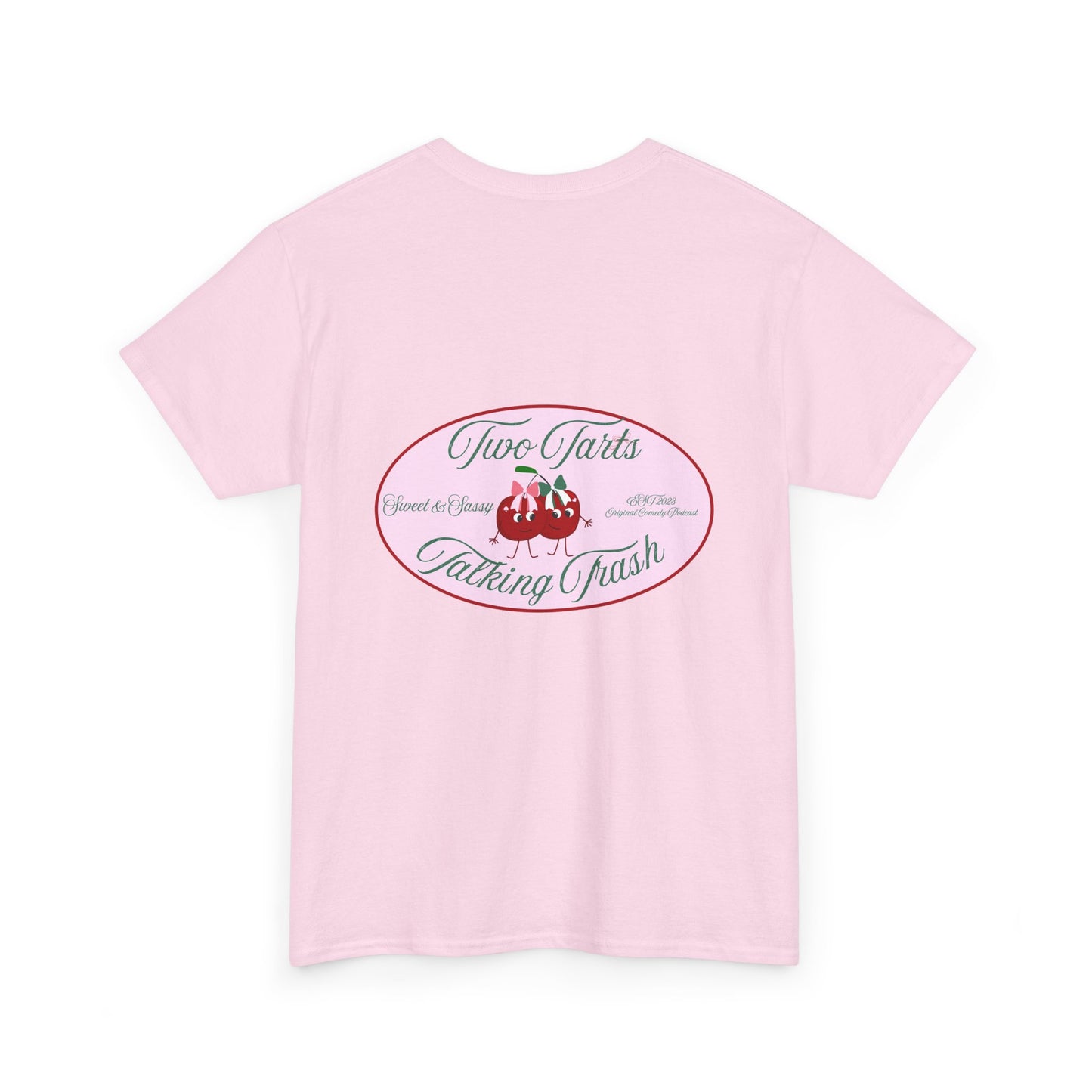 Two Tarts Pink Bubble Unisex Heavy Cotton Tee