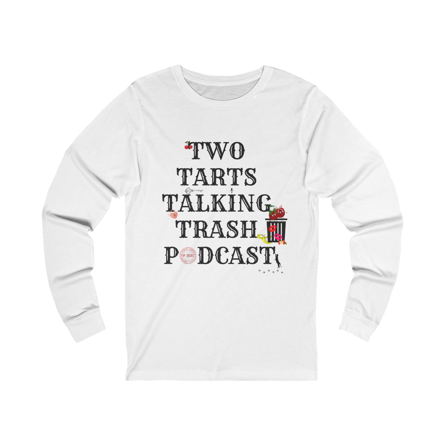 Two Tarts Cherries Unisex Jersey Long Sleeve Tee