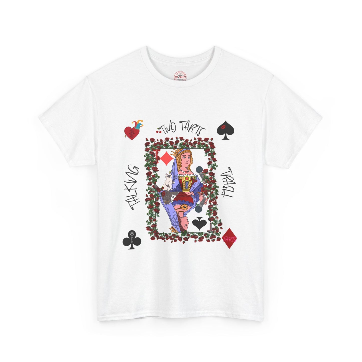 Two Tarts Queen Unisex Heavy Cotton Tee