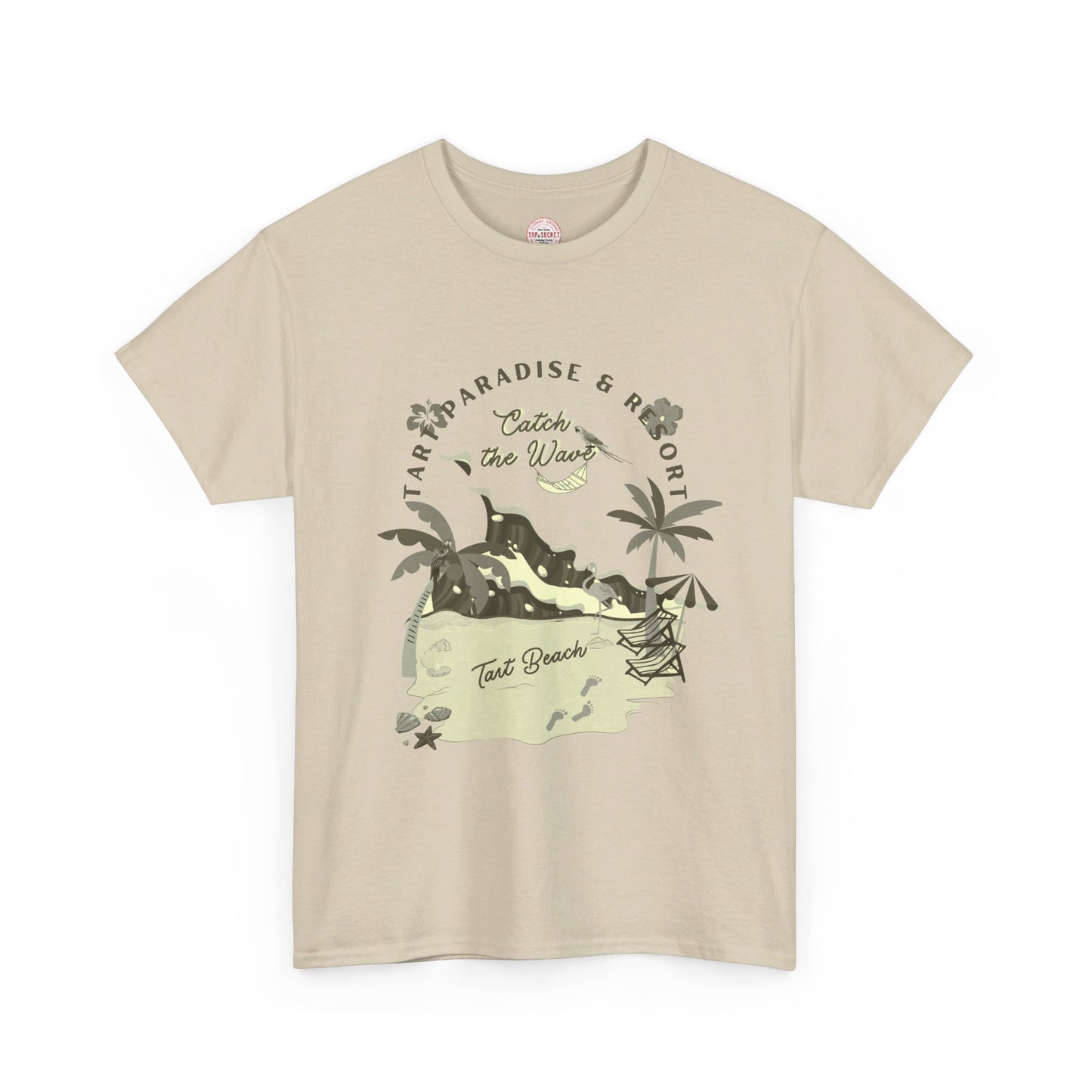 Two Tarts Beach Unisex Heavy Cotton Tee