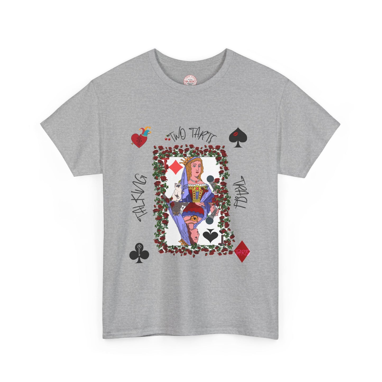 Two Tarts Queen Unisex Heavy Cotton Tee